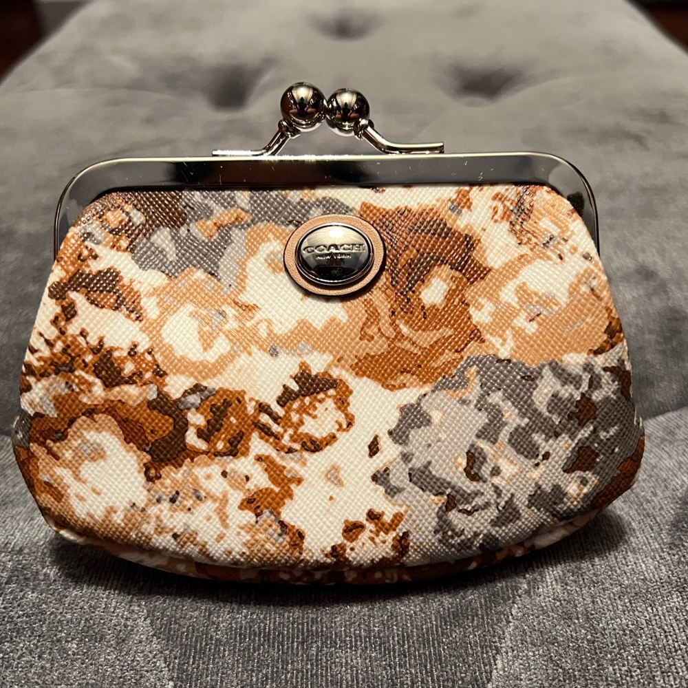 New Coach coin pouch
